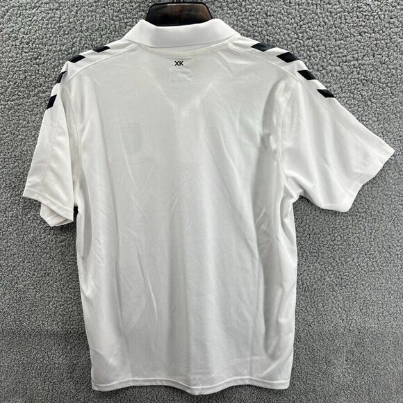 Men's Greenville Triumph Soccer USL League One Medium M Hummel Polo Shirt NEW - Picture 11 of 16